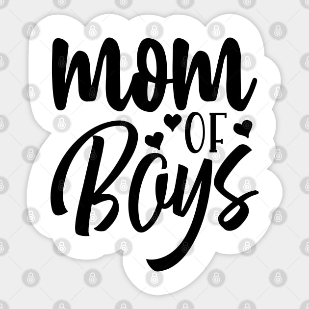 mom of boys Sticker by lumenoire